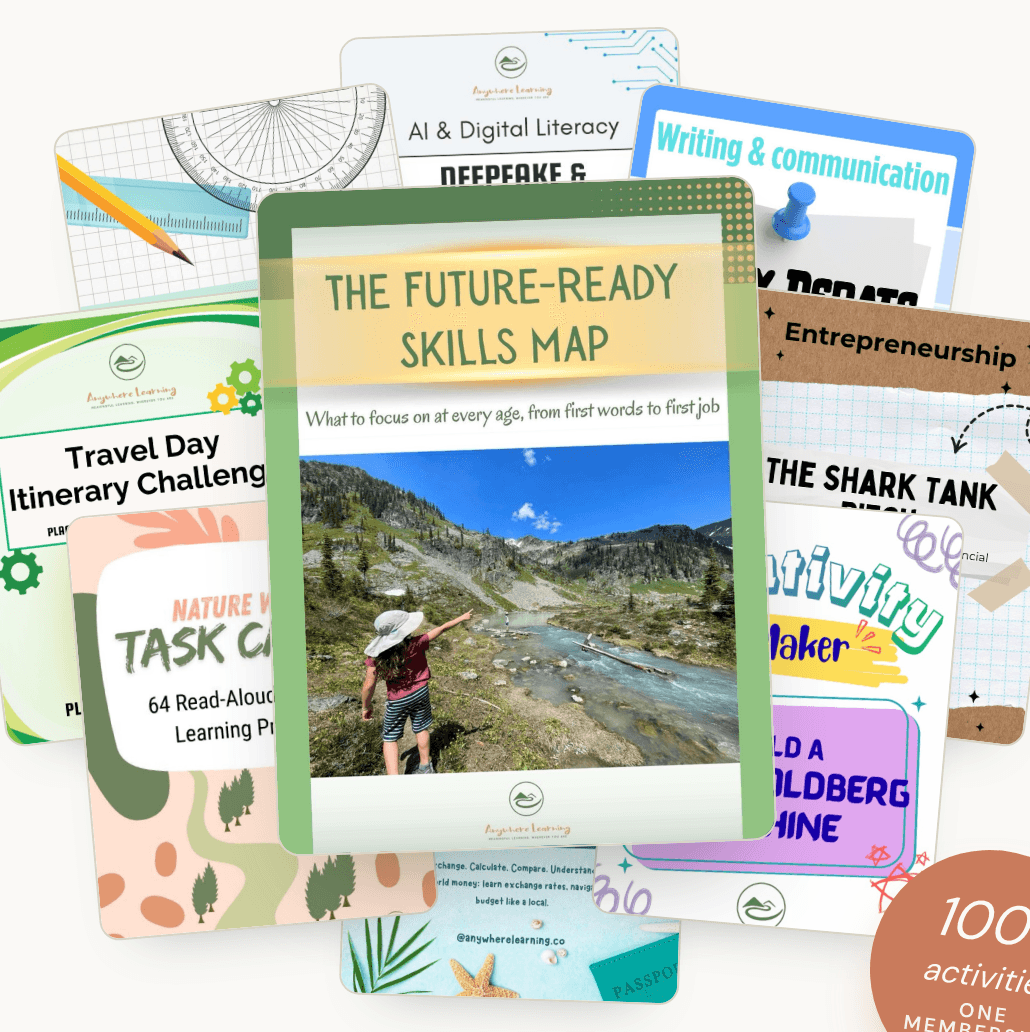The full Anywhere Learning library
