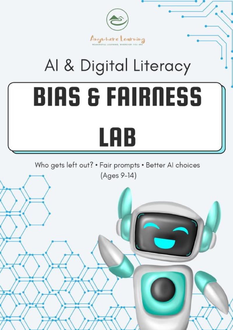 Bias & Fairness Lab — AI & Digital activity guide cover