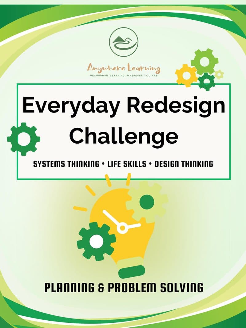Everyday Redesign Challenge — Planning & Problem-Solving activity guide cover