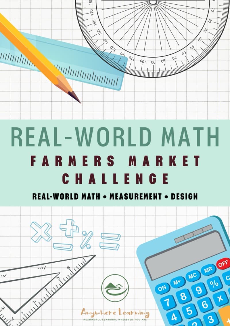 Farmers Market Challenge — Real-World Math activity guide cover