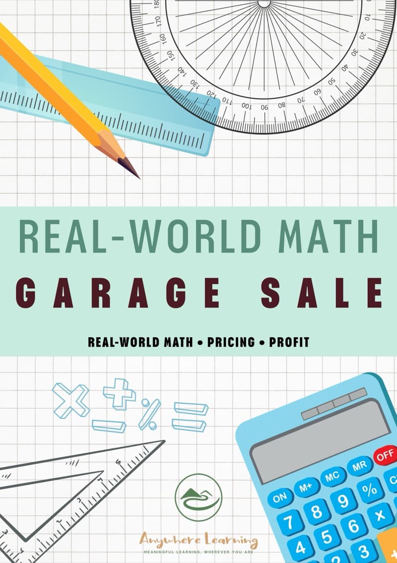 Garage Sale Math — Real-World Math activity guide cover