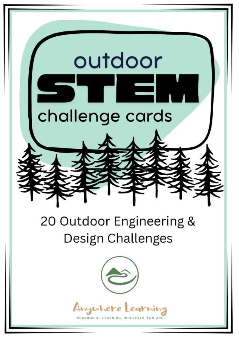 Outdoor STEM Challenge Cards