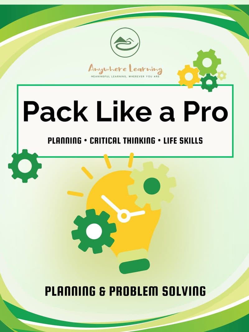 Pack Like a Pro — Planning & Problem-Solving activity guide cover