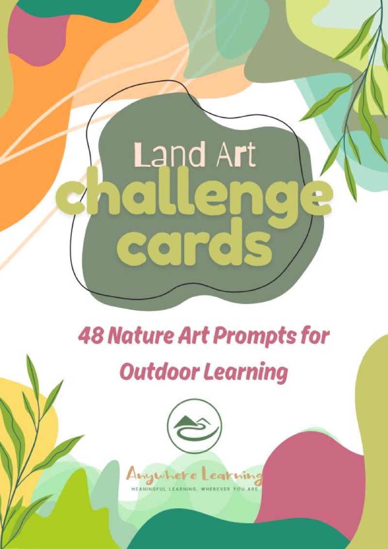 Land Art Challenge Cards cover