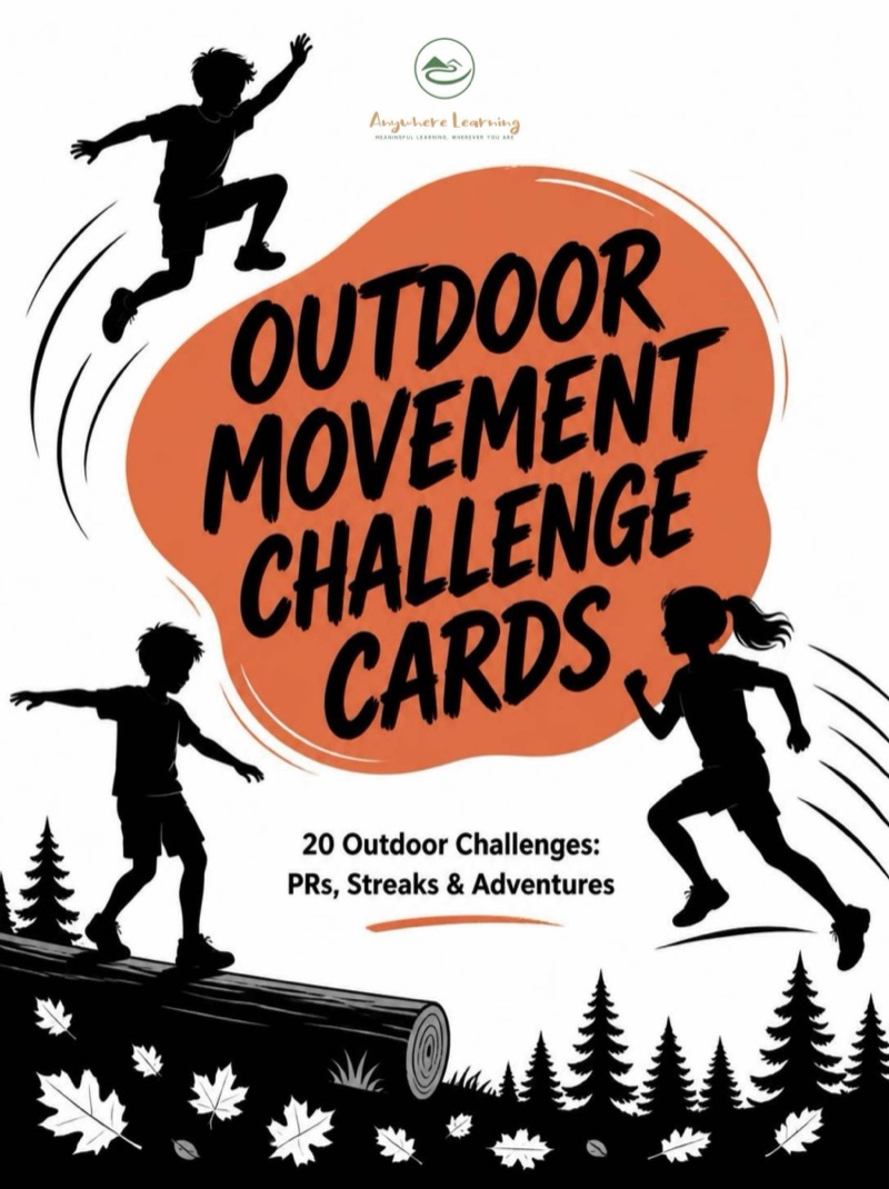 Outdoor Movement Challenge Cards cover