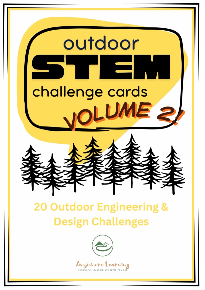 Outdoor STEM Challenge Cards Volume 2