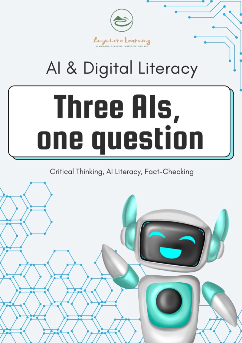 Three AIs, One Question cover